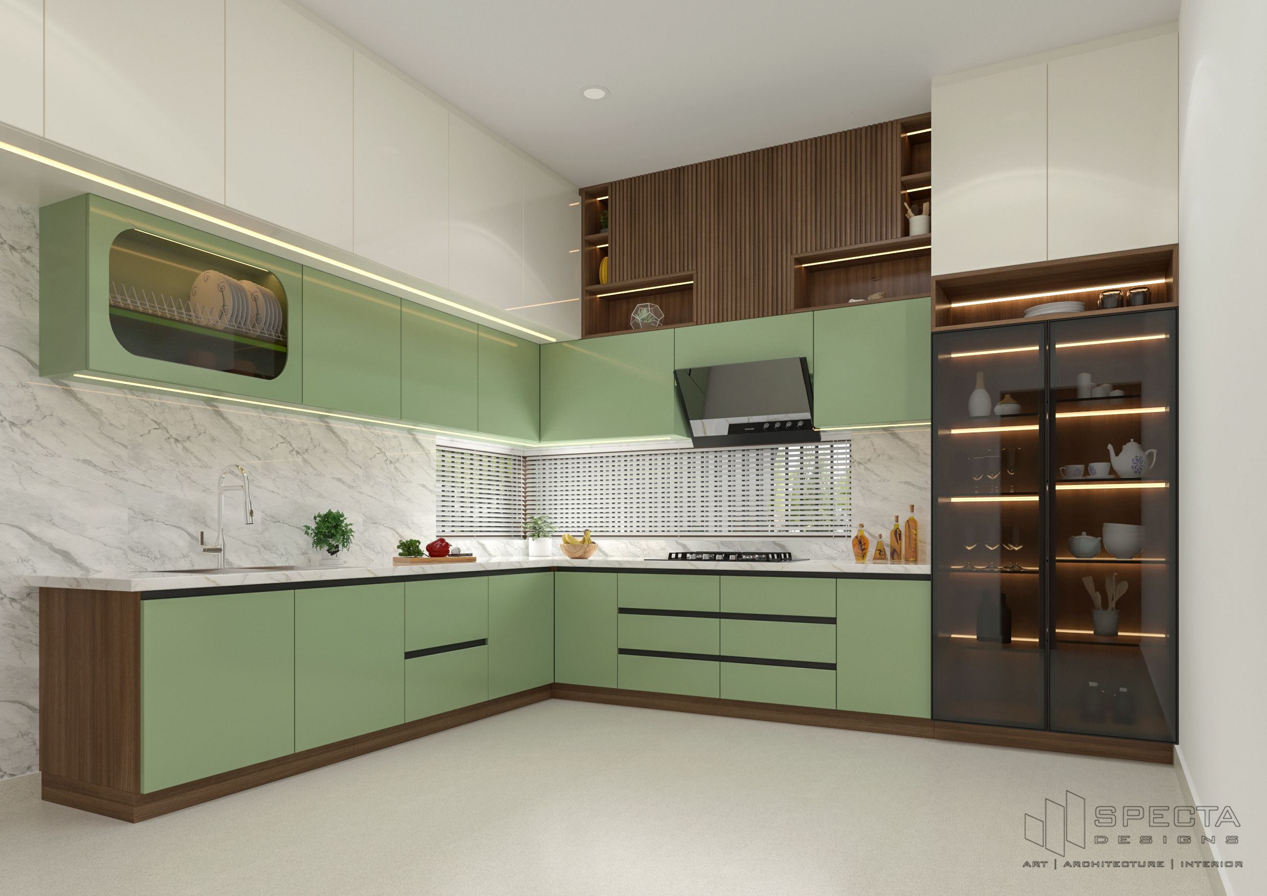 Contemporary façade